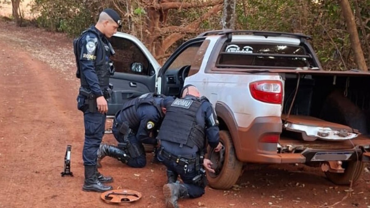 Homem é preso ao tentar desmontar caminhonete na região de Ribeirão Preto