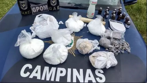 GM de Campinas apreende 7 quilos de drogas no Bassoli