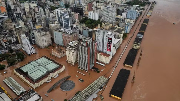 Enchentes no Rio Grande do Sul - Foto: Renan Mattos/ Reuters