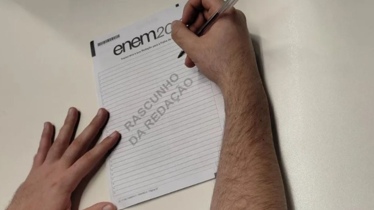 Espelho da redação do Enem já pode ser conferido (Foto: G1)