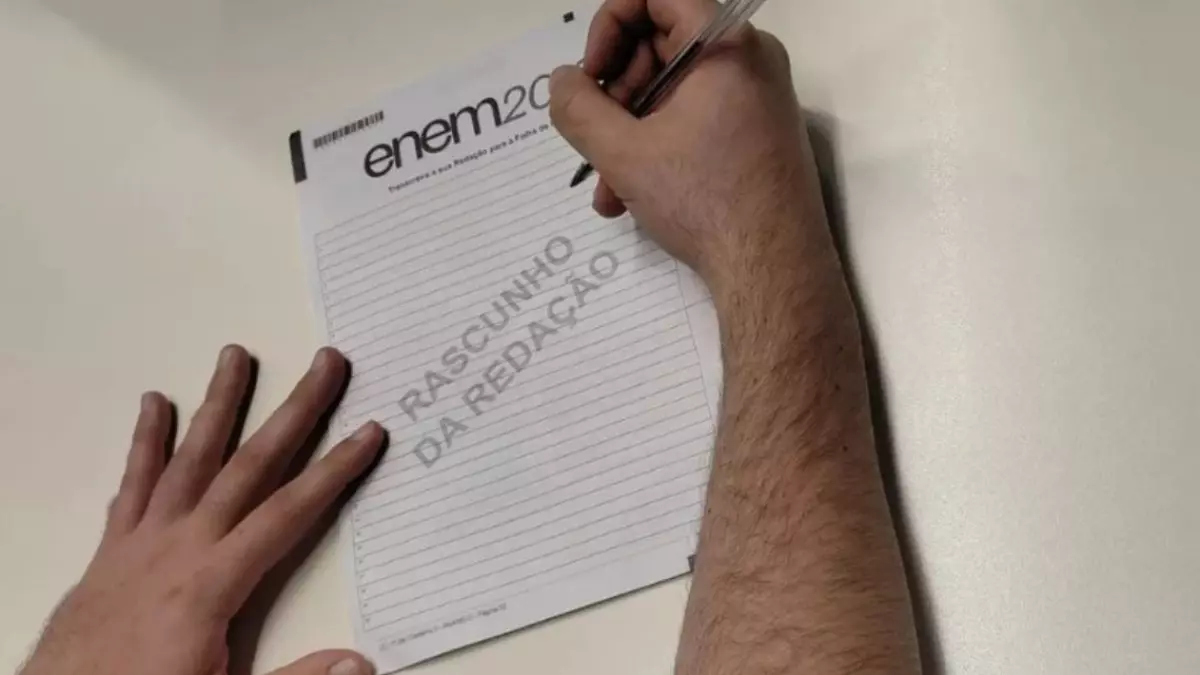 Espelho da redação do Enem já pode ser conferido (Foto: G1)
