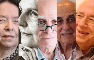 Os escritores Nélida Pinõn, Lya Luft, Ignácio de Loyola Brandão, Zuenir Ventura e Luis Fernando Verissimo: presença garantida na Feira do Livro 2017