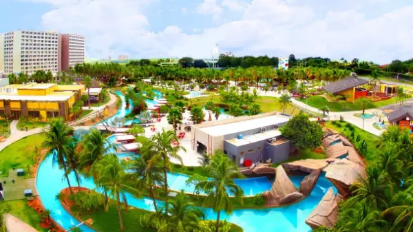 Resorts com águas termais para relaxar no interior paulista