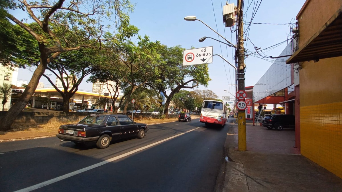 RP Mobi deve flexibilizar o uso da faixa de ônibus na Francisco Junqueira e Jerônimo Gonçalves