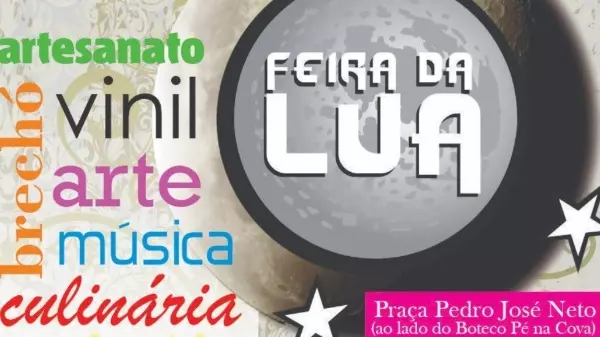 Feira da Lua será realizada nesta sexta-feira (06) em Araraquara