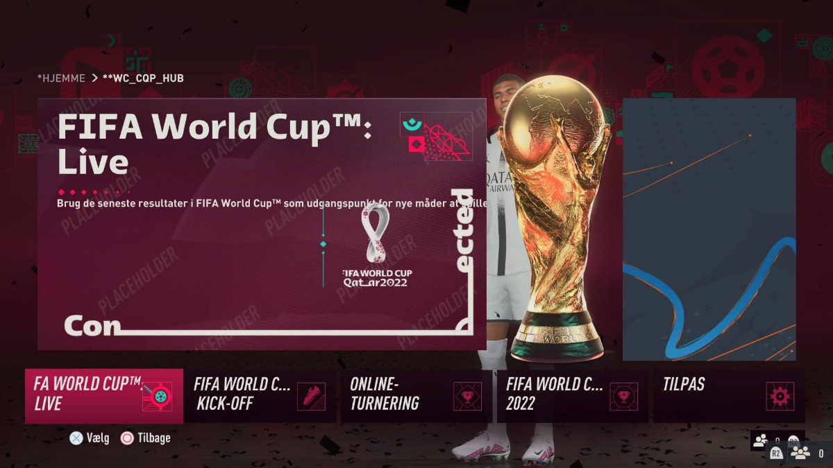 Como jogar a Copa do Mundo 2022 no FIFA 23