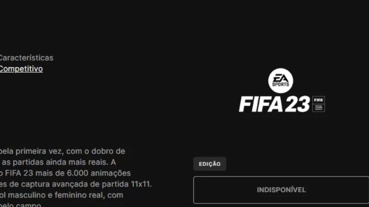 EA remove todos os jogos de FIFA das lojas de consoles e PC