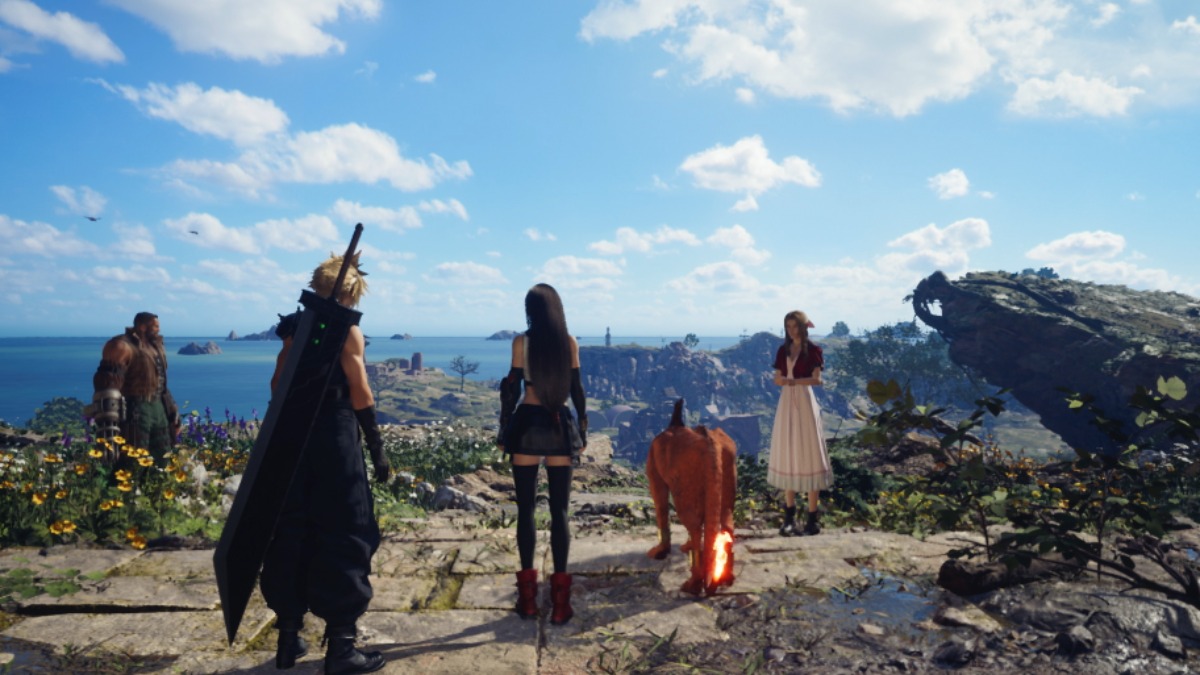 Arte de Final Fantasy VII Remake destaca heróis principais