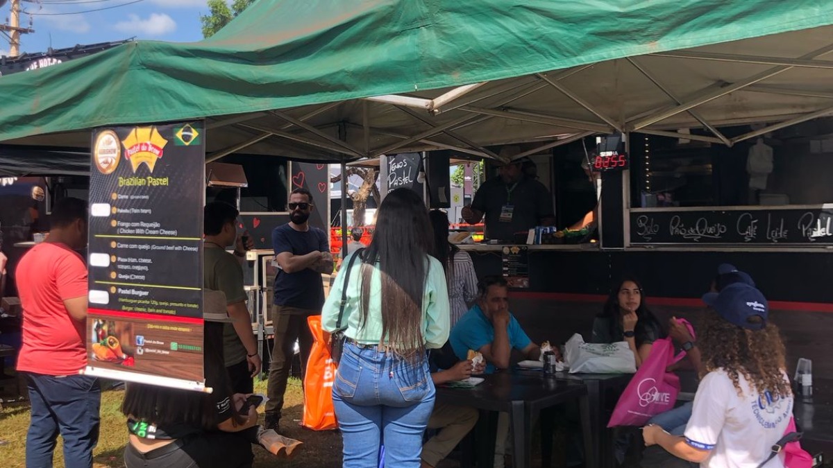 Agrishow também tem pontos de alimentação com food trucks e opções diversas