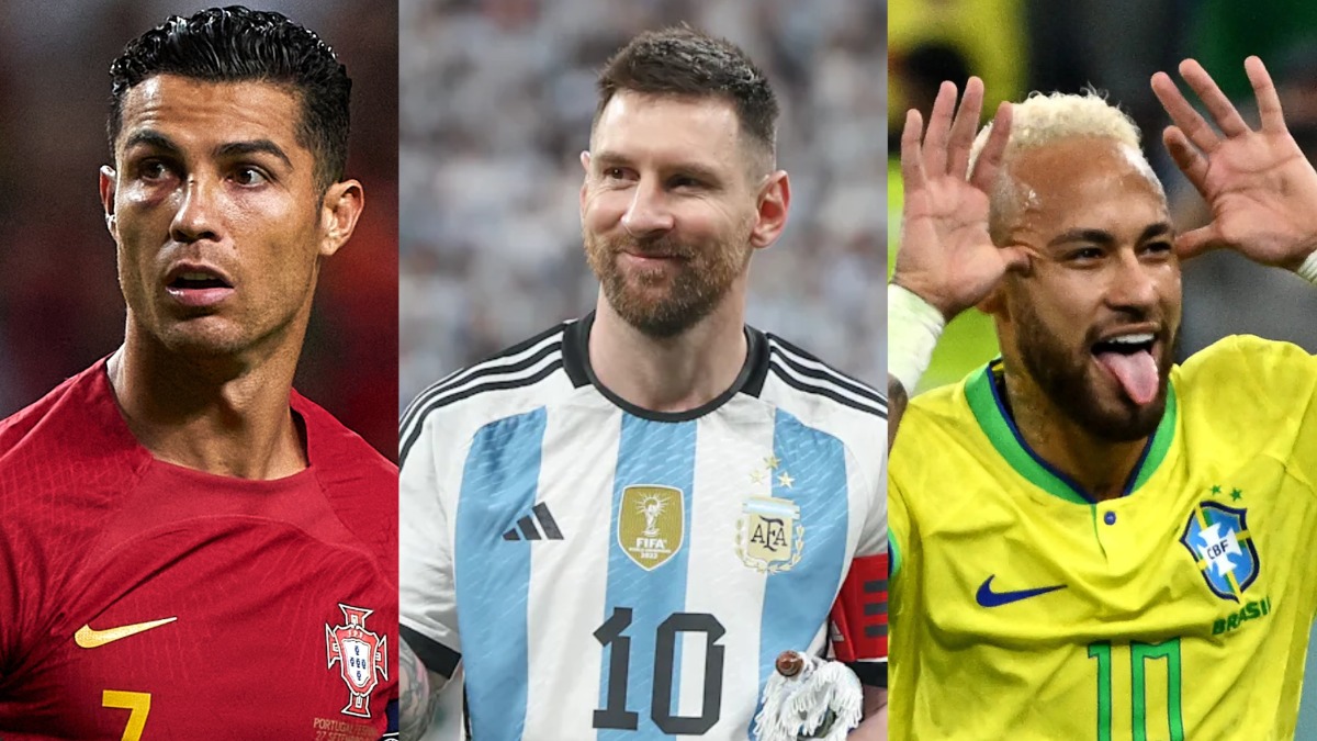 Lista de atletas mais bem pagos do mundo tem Messi, Neymar e CR7