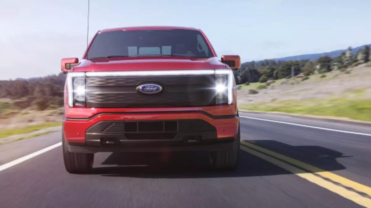 Ford F-150 Lightning 100% elétrica (Divulgação)