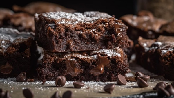 Receita de brownie na panela de arroz é ideal para quem está sem forno em casa. (Foto: Reprodução/ Freepik) - Foto: Divulgação