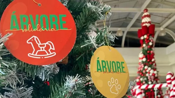 Shopping de Franca promove árvore solidária de Natal