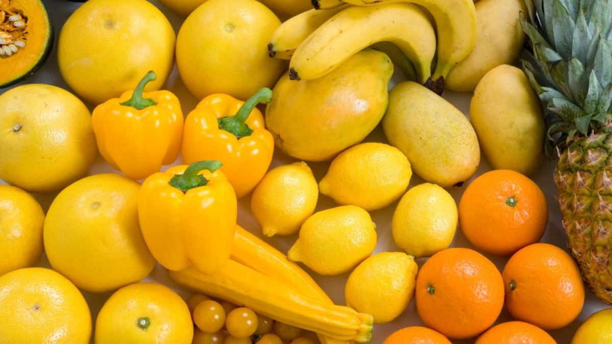 Frutas e legumes amarelos ficam mais baratos e viram opção nutritiva no mercado Frutas e legumes amarelos ficam mais baratos e viram opção nutritiva no mercado