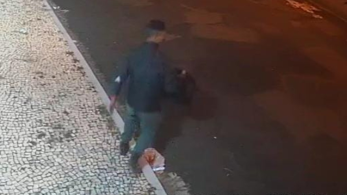 Polícia Civil de Franca procura homem responsável por realizar dois furtos em sequência