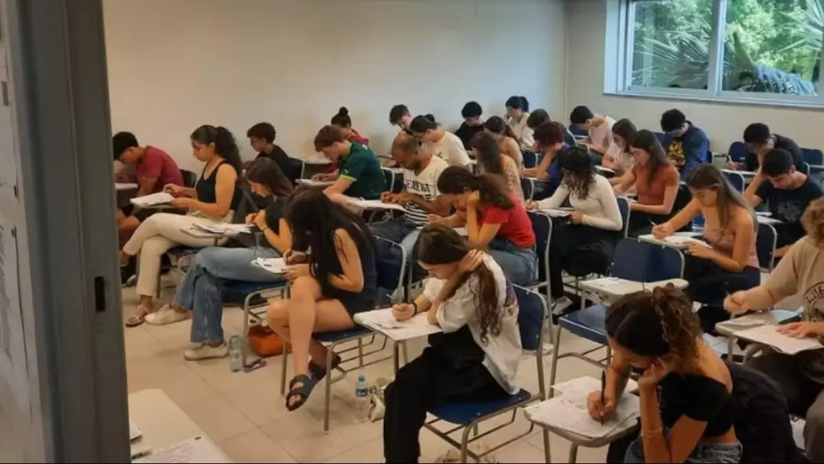 Estudantes terão a oportunidade de conhecer o novo formato da prova de redação. (Foto: Reprodução/Gian Dias/TV Globo)