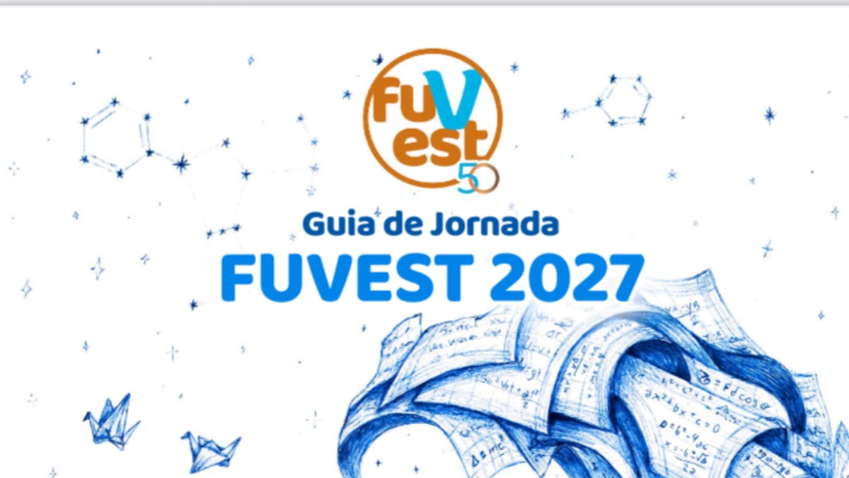 Guia de Jornada do Vestibular reúne informações sobre inscrição, prova, matrícula, calendário e procedimentos importantes para os candidatos (Foto: Divulgação/Fuvest)