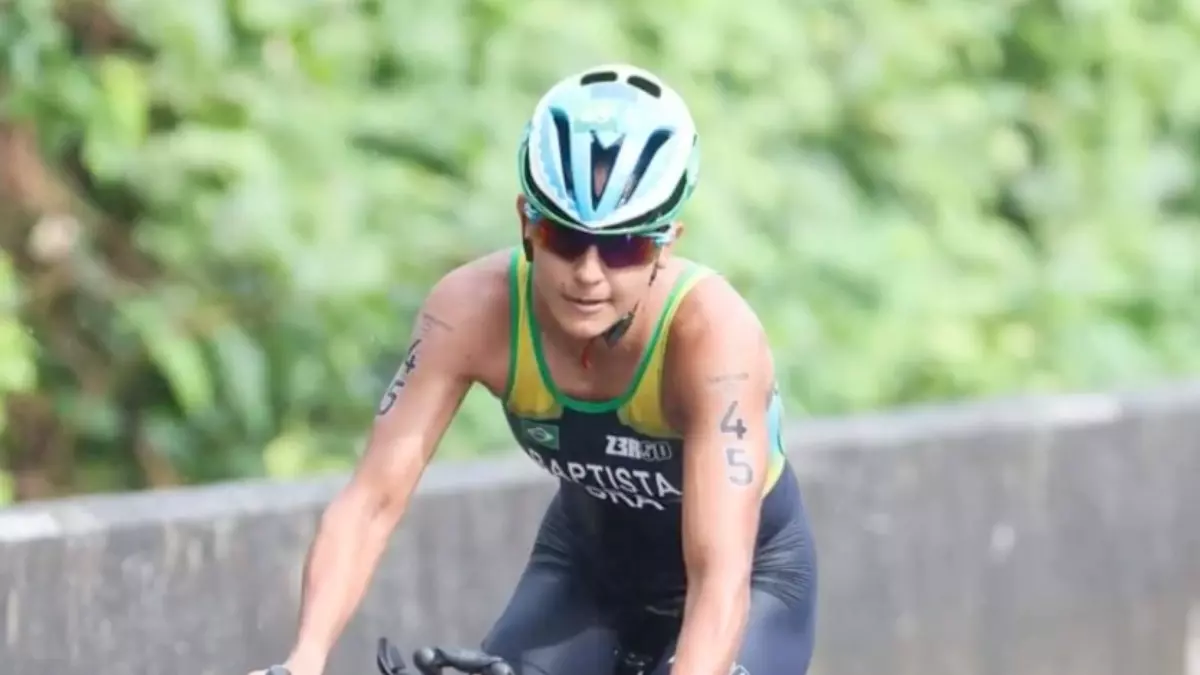 Luisa Baptista, única triatleta brasileira a conquistar ouro em um Pan-Americano, ganha minissérie documental na EPTV  sobre sua história de superação - Crédito: Divulgação