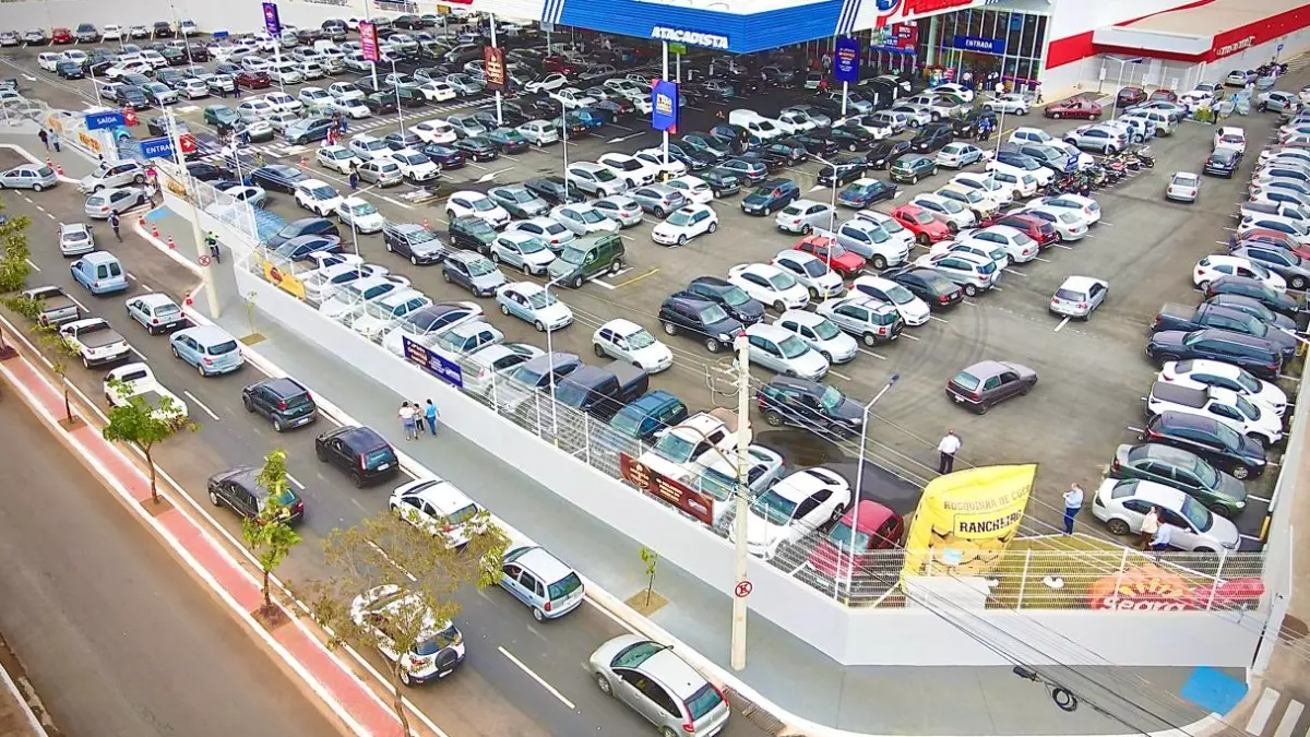 Primeira loja do Paulistão Atacadista de Santa Bárbara d