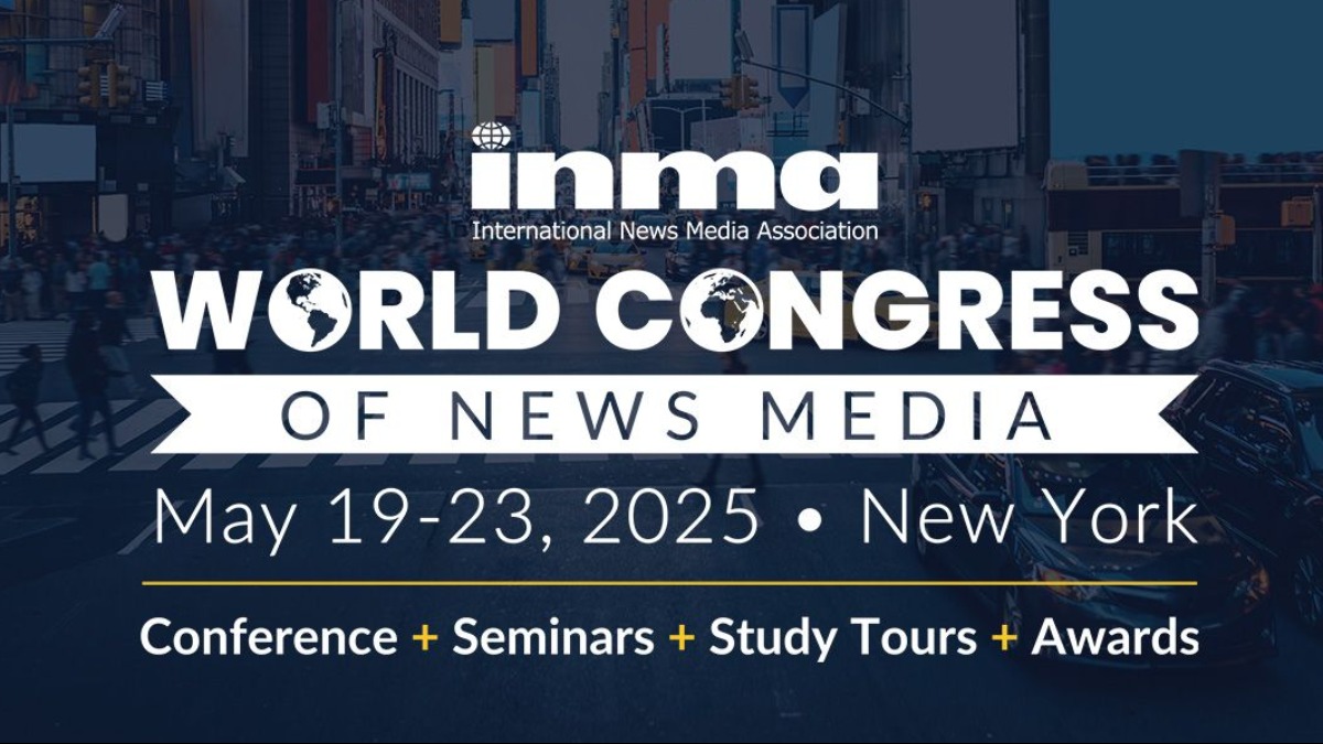 INMA World Congress of News Media é um dos mais importantes encontros globais sobre inovação no jornalismo - Crédito Divulgação