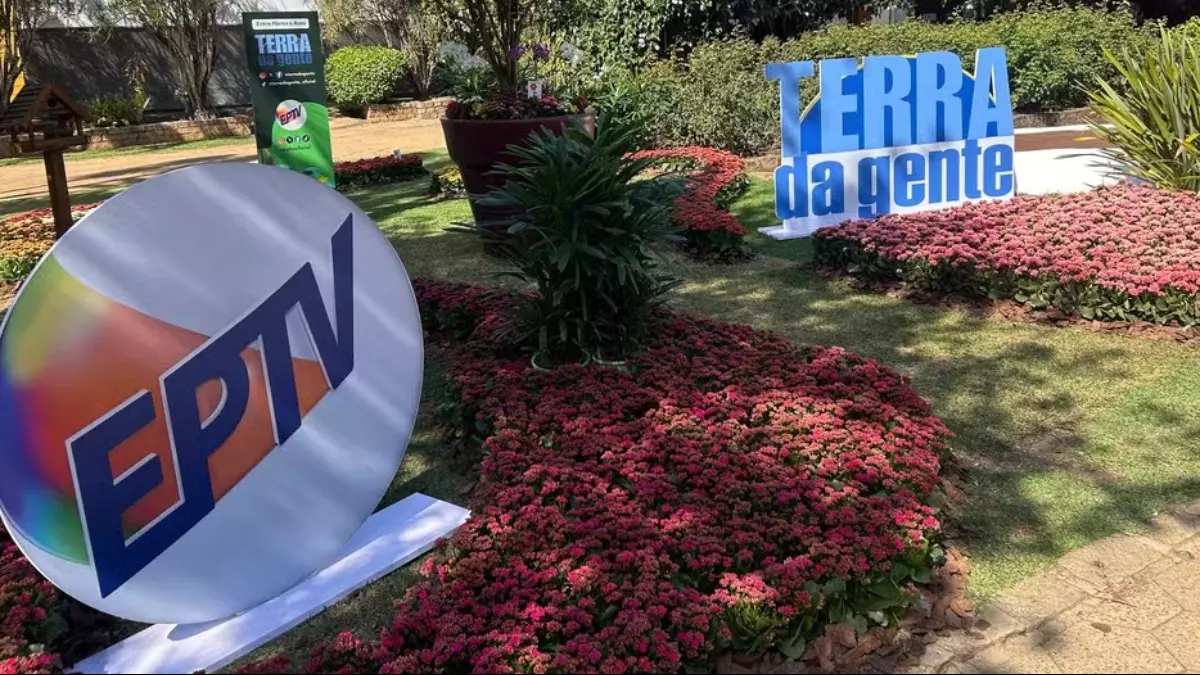  EPTV e Terra da Gente marcam presença na 42ª edição da Expoflora - Crédito: Divulgação
