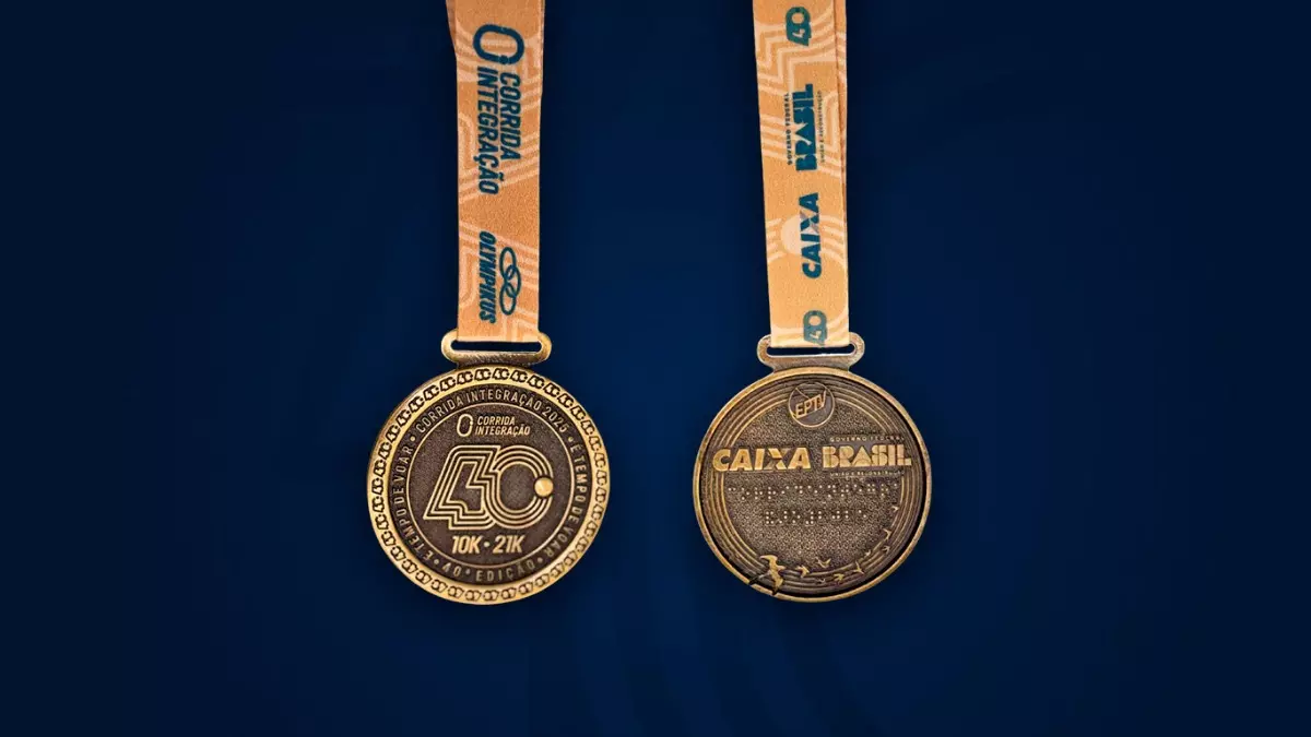 Os percursos de caminhada e corrida 5 km foram marcados por medalhas históricas, criadas em homenagem à Campinas - Crédito: Divulgação