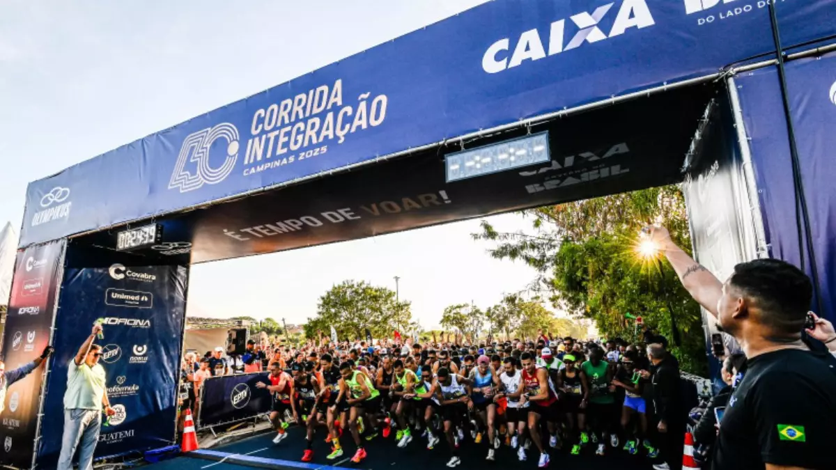 O segundo dia da 40ª Corrida Integração reuniu mais de 9 mil participantes - Crédito: Rogério Capela