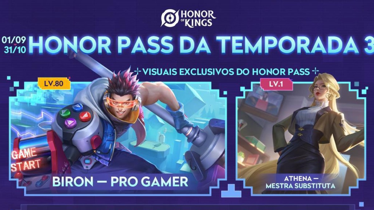 Honor of Kings recebe novo herói e passe de temporada