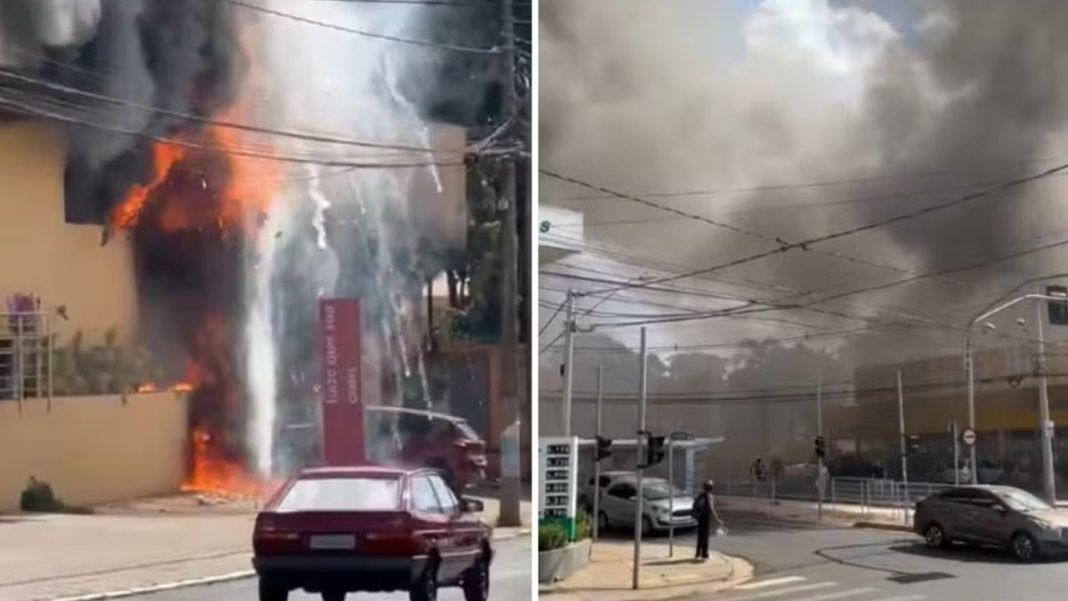 Perícia investiga causas de incêndio que destruiu loja de utilidades em Ribeirão Preto