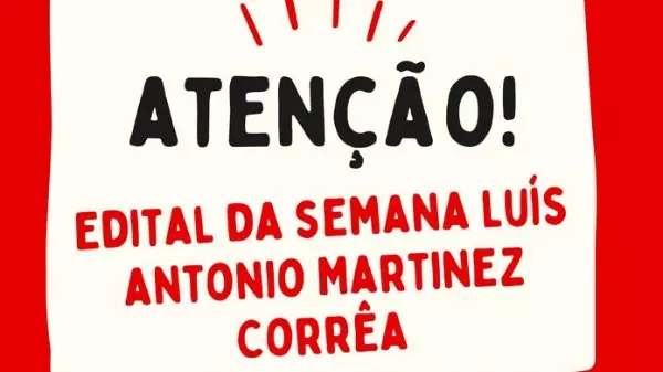 Semana Luís Antonio Martinez Corrêa está com edital aberto