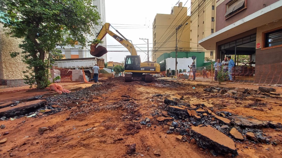 Ribeirão Preto tem nova interdição na rua São José nesta sexta-feira (27)