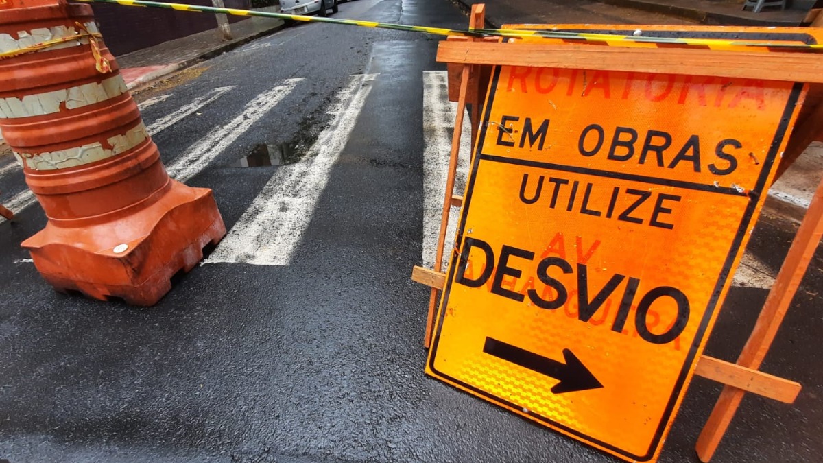 Avenida Antônio e Helena Zerrener tem nova interdição nesta quarta-feira (15)