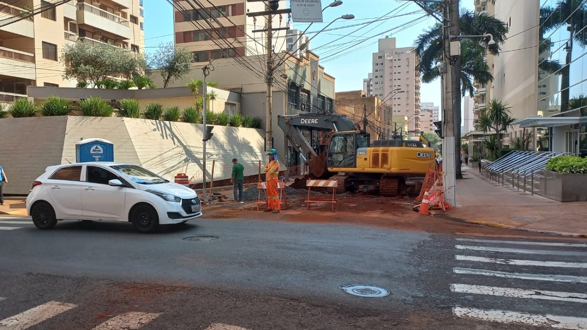 RP Mobi interdita cruzamento da rua São José com a Campos Salles