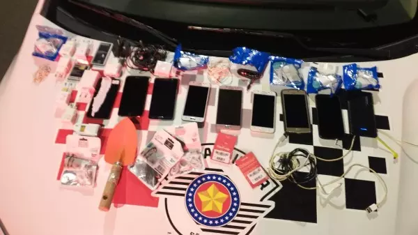 Condenado é preso levando celulares à penitenciária de Itirapina
