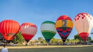 Jaguariúna abre Festival de Férias de Julho com voo de balões