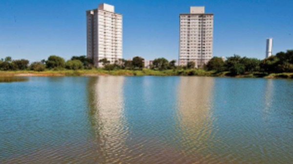 Lagoa do Saibro, área de recarga do Aquífero Guarani em Ribeirão Preto - Foto: Weber Sian/A Cidade
