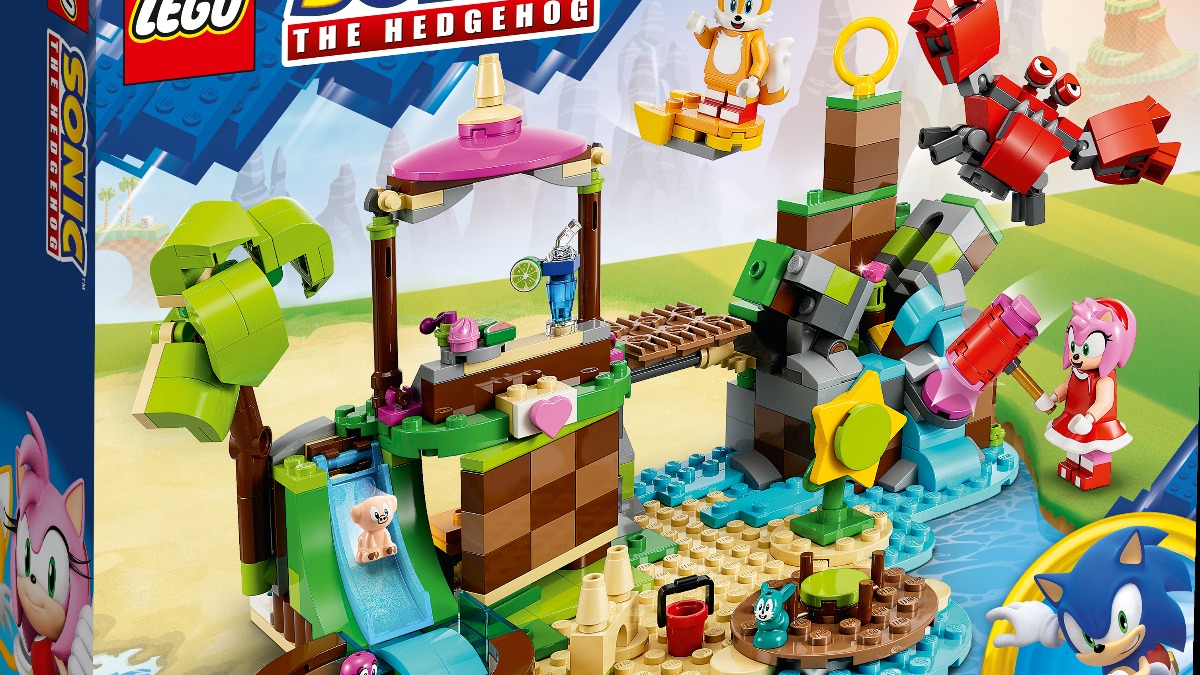 Sonic The Hedgehog Ilha De Resgate Animal Da Amy 76992 Lego