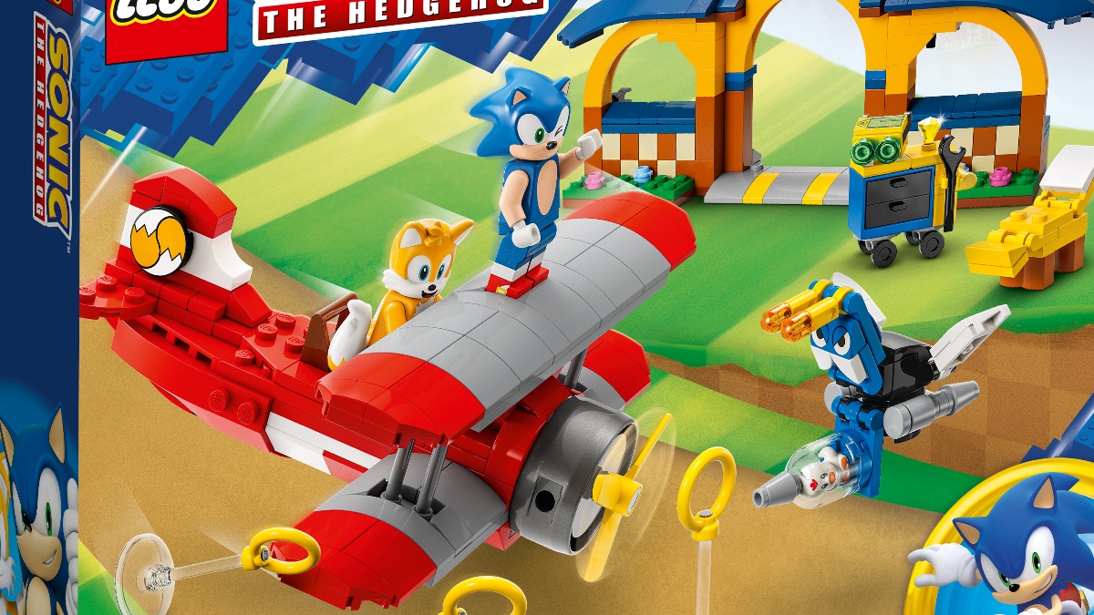 Lego Sonic THE Hedgehog Oficina do Tails e Aviao Tornado 76991