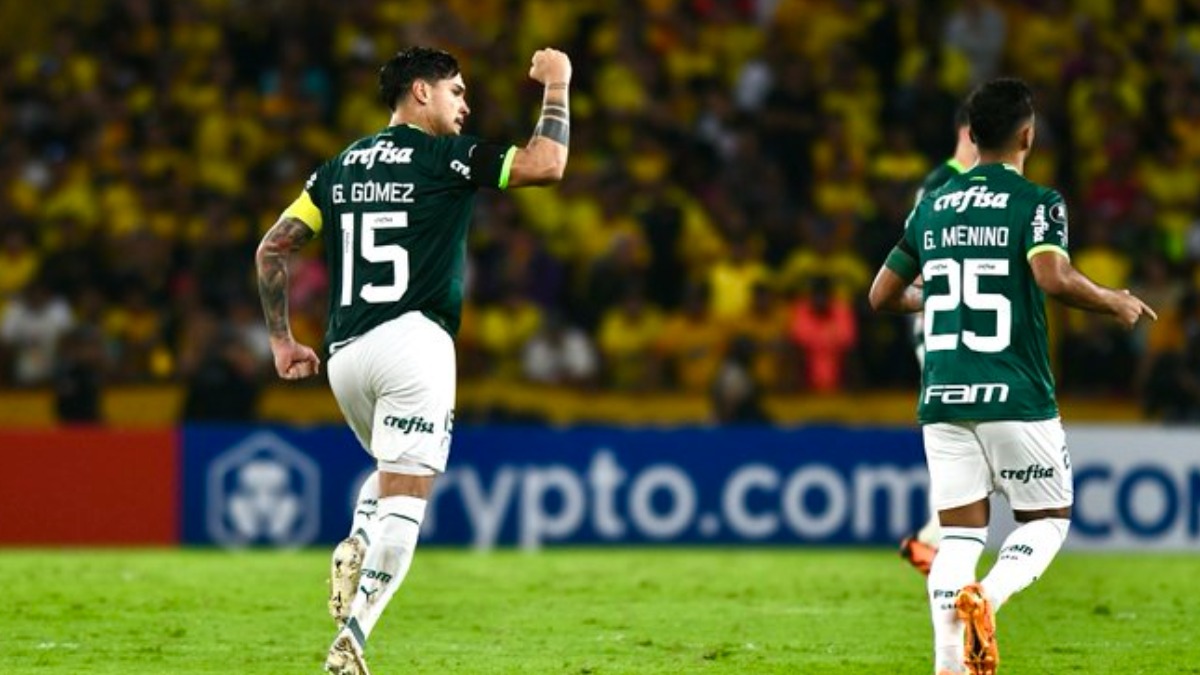 Pelas oitavas, Palmeiras bate Cerro Porteño por 3 a 0 no Paraguai