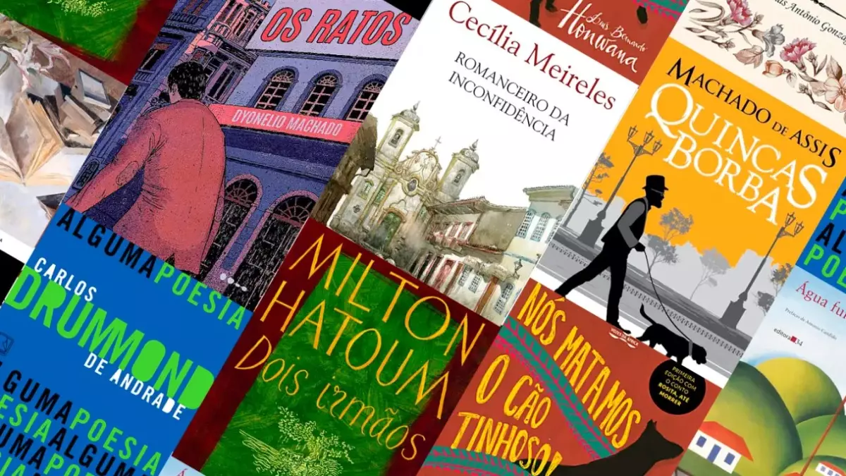 Serão exigidos nove livros de leituras obrigatórias no vestibular de 2025 (Foto: Guia do Estudante/Reprodução)
