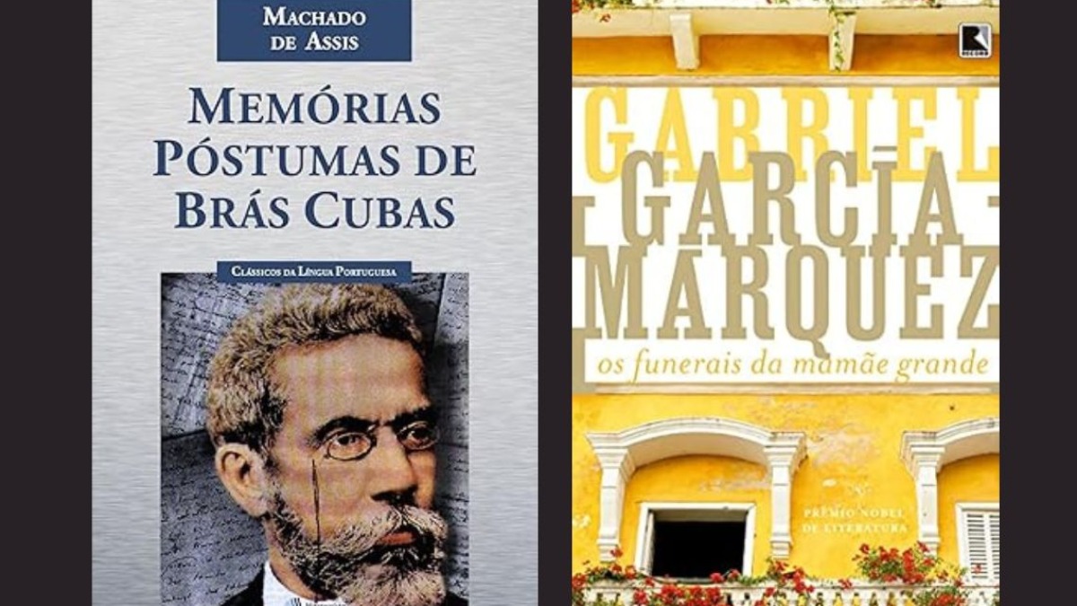 Machado de Assis e Gabriel García Márquez estão na lista da Unicamp (Foto: Reprodução)