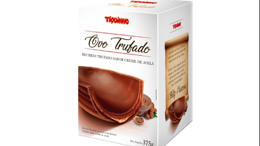 Páscoa recheada com ovos trufados