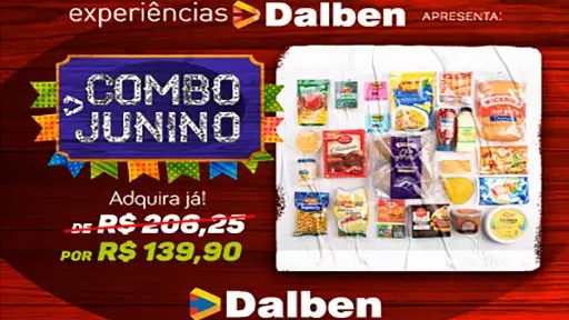Dalben Supermercados lança Arraiá em Casa