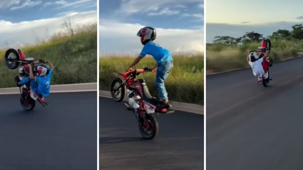 Menino de 10 anos mantém perfil nas redes sociais com mais de 500 mil seguidores, em Ribeirão Preto - Foto: Redes sociais