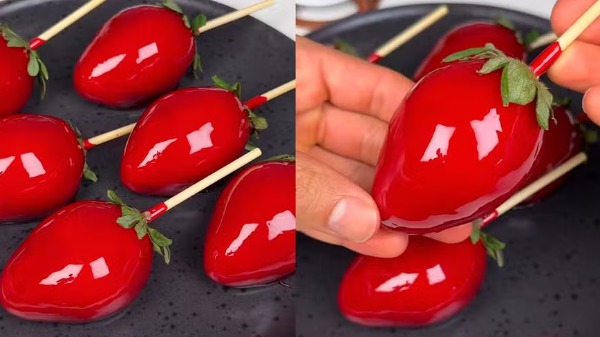 Morango do amor: o doce que virou sensação nas redes sociais