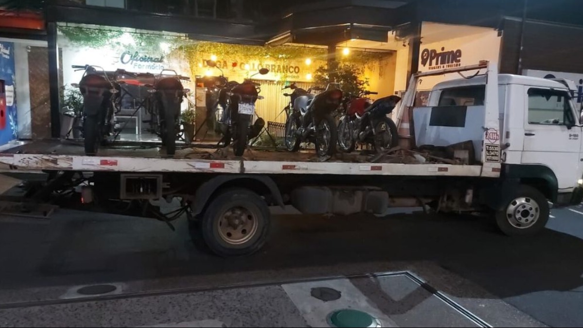 Polícia de Franca autua 317 motociclistas em 