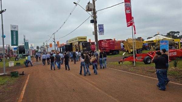Movimentação Agrishow 2025 - Foto: Leonardo Sousa/CBN Ribeirão