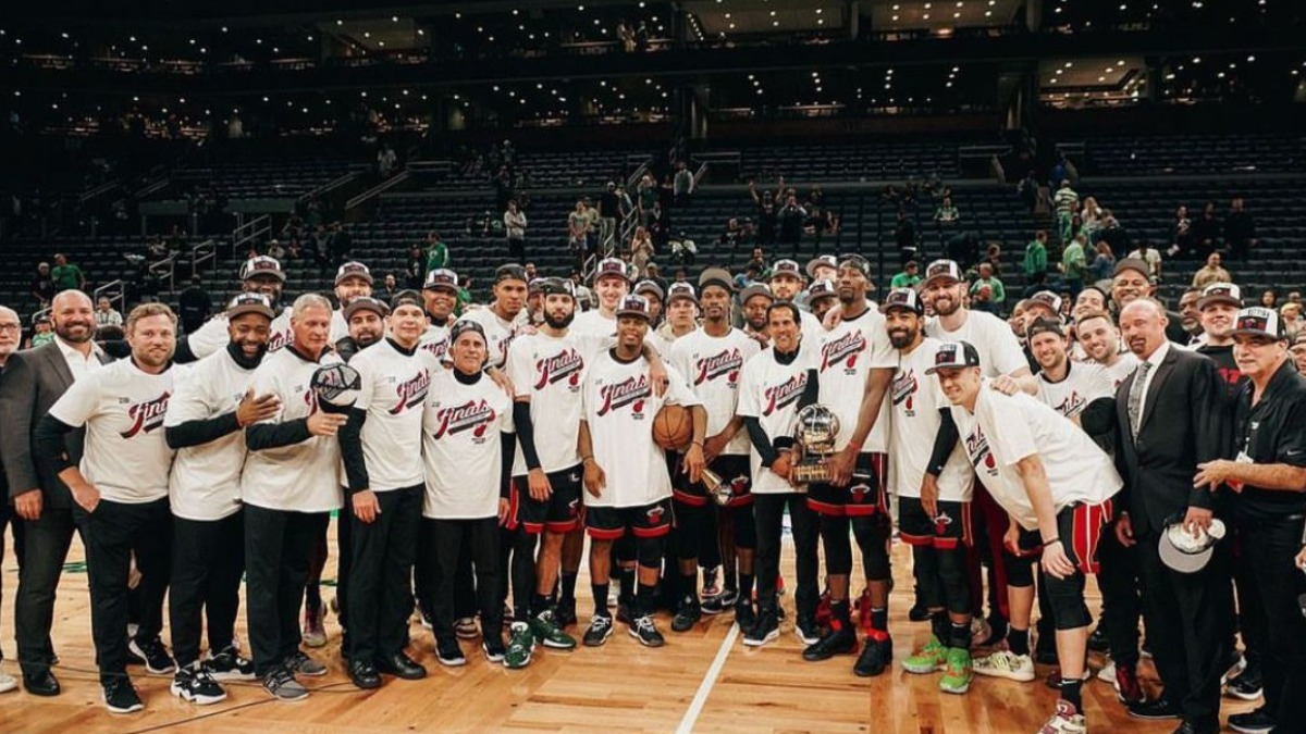 Neymar marca presença no jogo 3 das finais da NBA em Miami, nba