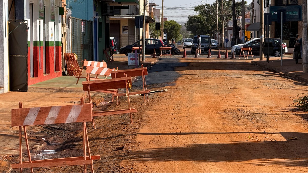 Obras continuam nos Campos Elíseos e geram interdições no trânsito