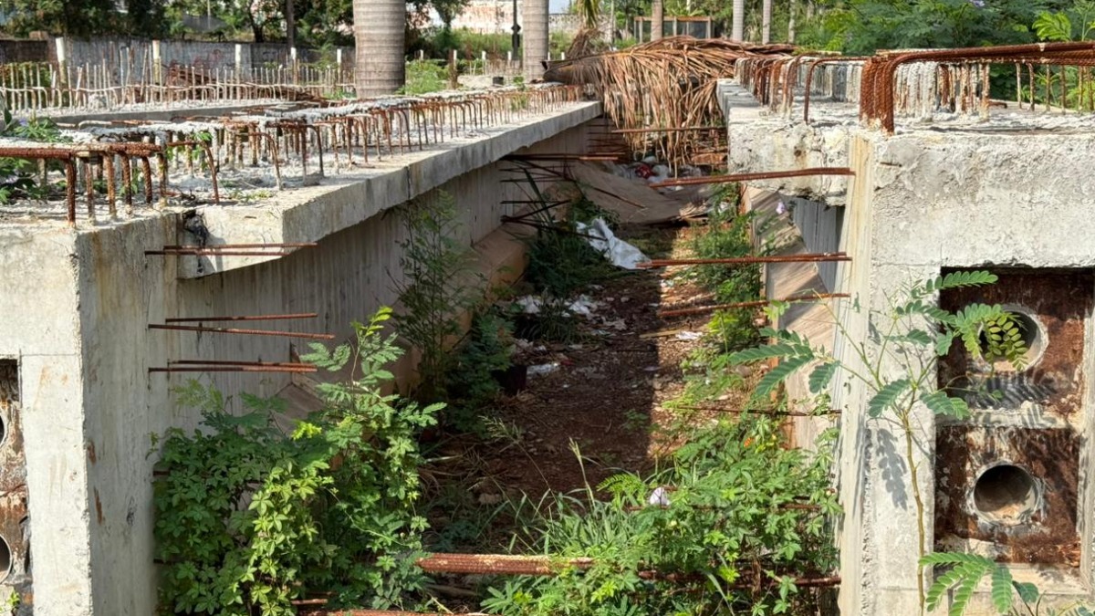 Obras de ponte que ligaria a Via Norte com a avenida Rio Pardo seguem paralisadas